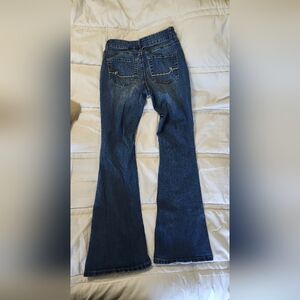 Maurices Dark Blue Flare Jeans